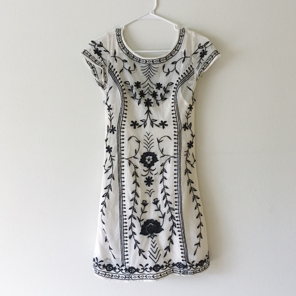 Abercrombie & Fitch embroidered dress.